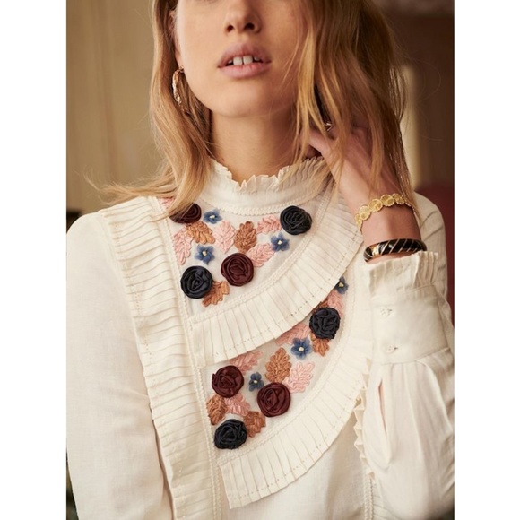 Sezane Tops - Sezane x Manoush Andrea Blouse